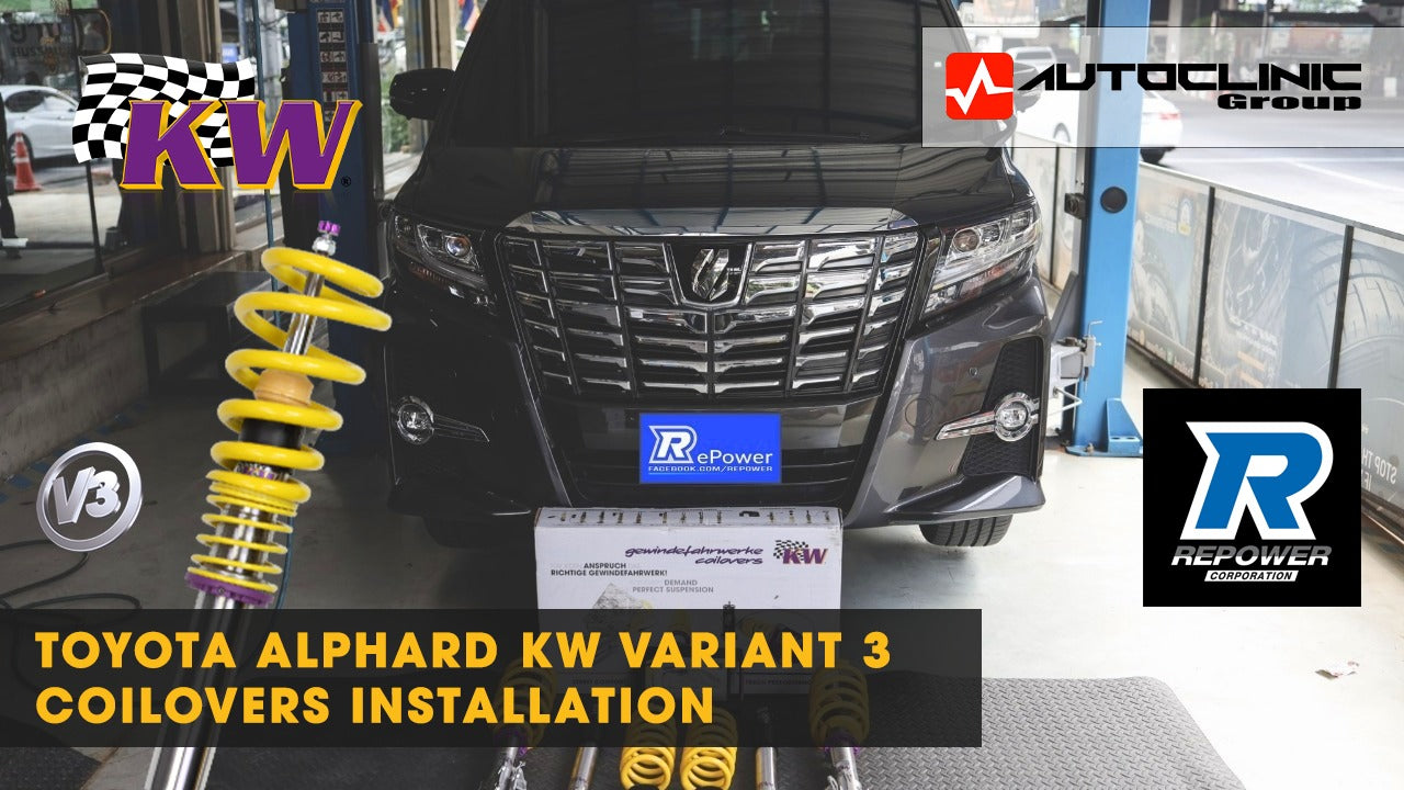 Toyota Alphard KW V3 Installation by REPower Thailand