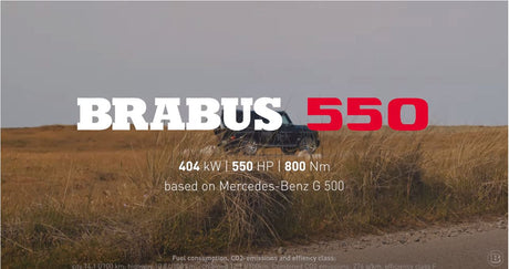 BRABUS 550 based on G 500