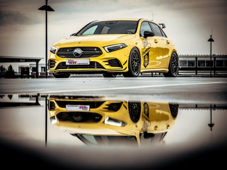 Astounding hot Hatchback: Mercedes-AMG A35 with KW Variant 3